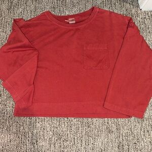 Alia Women's Red Cargo Shorts